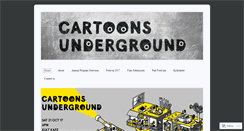 Desktop Screenshot of cartoonsunderground.com