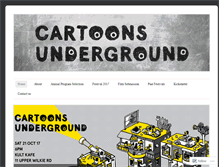 Tablet Screenshot of cartoonsunderground.com
